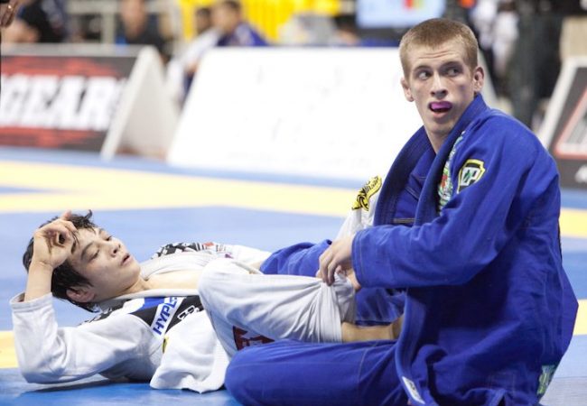 Middleweight Keenan Cornelius, during the yesterday's finals. Photo: GRACIEMAG