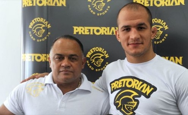 Luiz Dorea e o ex campeao do UFC Junior Cigano Foto Divulgacao site Cigano