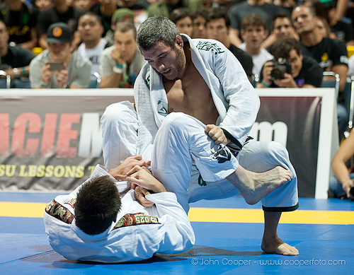 Nino Schembri contra Bill Cooper na 1ª World Jiu-Jitsu Expo em 2012. Foto: John Cooper/GRACIEMAG.com