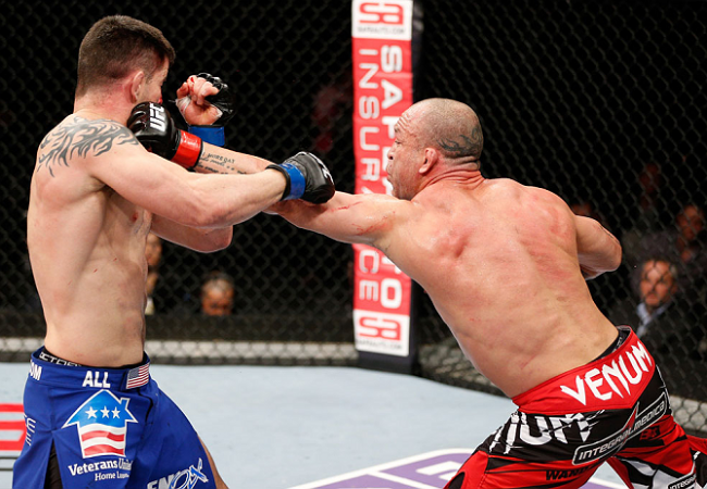 Wanderlei atuou pela ultima vez no Japão, nocauteando Brian Stann. Foto: UFC/Divulgação