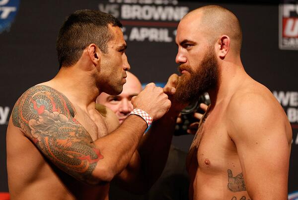 Confira os resultados do UFC: Werdum x Browne