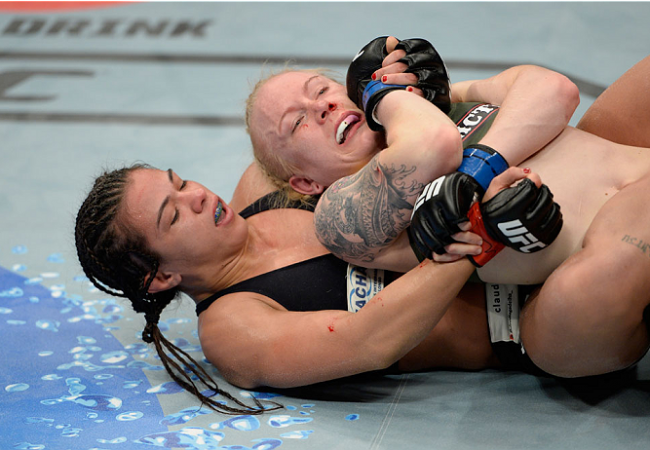 Claudia Gadelha e o Jiu-Jitsu para o UFC de sábado: “No chão, não tem jeito pra ela”