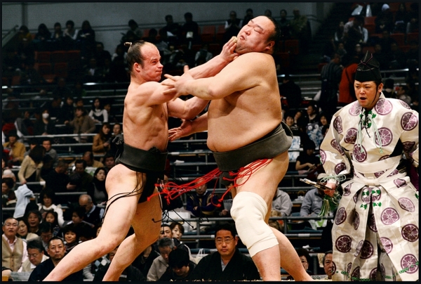 Vídeo: No sumô como no Jiu-Jitsu, a prova que a técnica vence a força bruta
