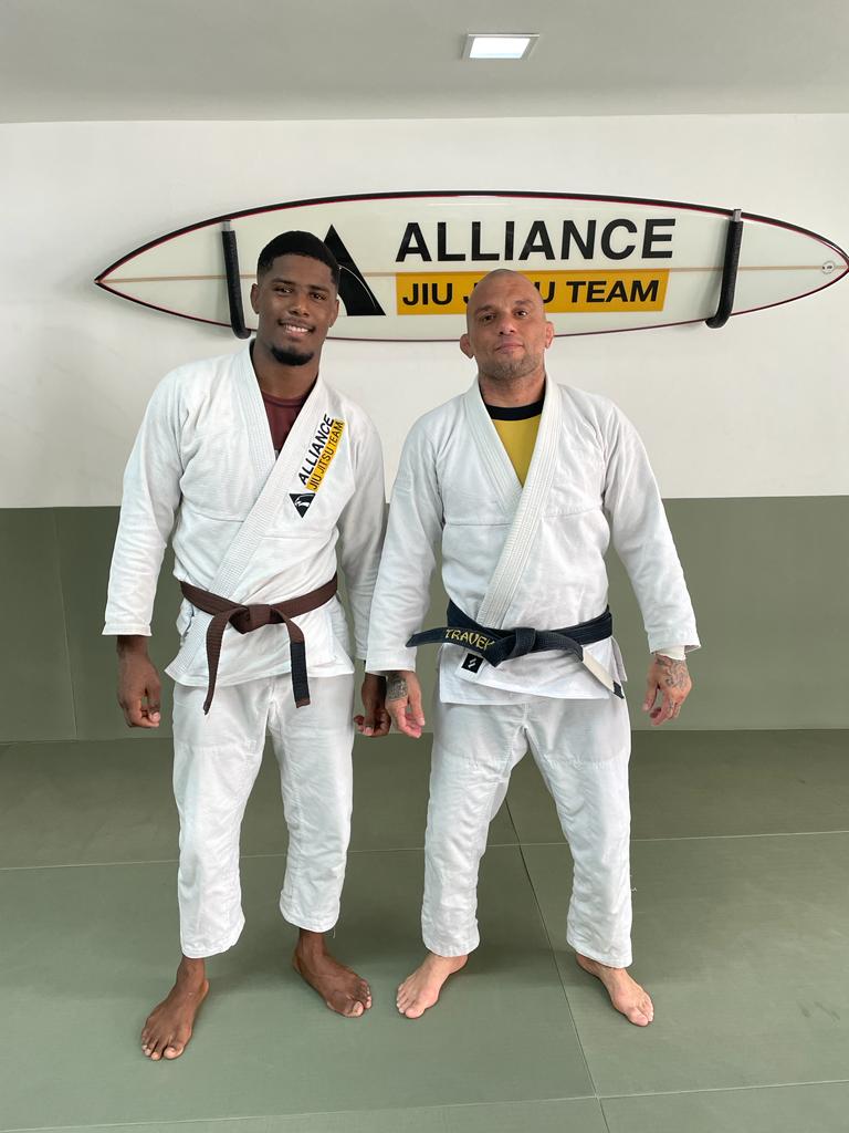 Como fluir para as costas no Jiu-Jitsu, na aula na Alliance Rio